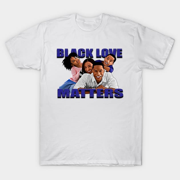 Black Love Matters T-Shirt by Diaspora Wear